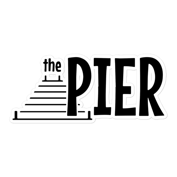 The Pier Logo Sticker