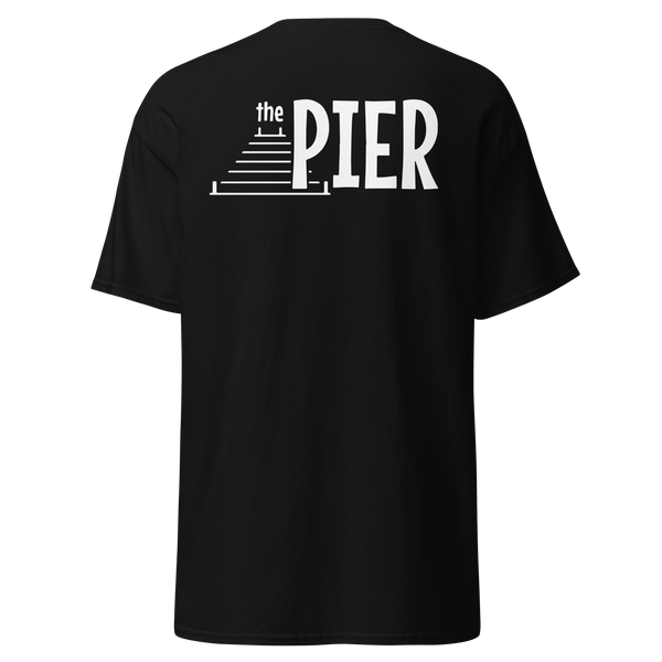 The Pier Men's Classic White Logo Tee